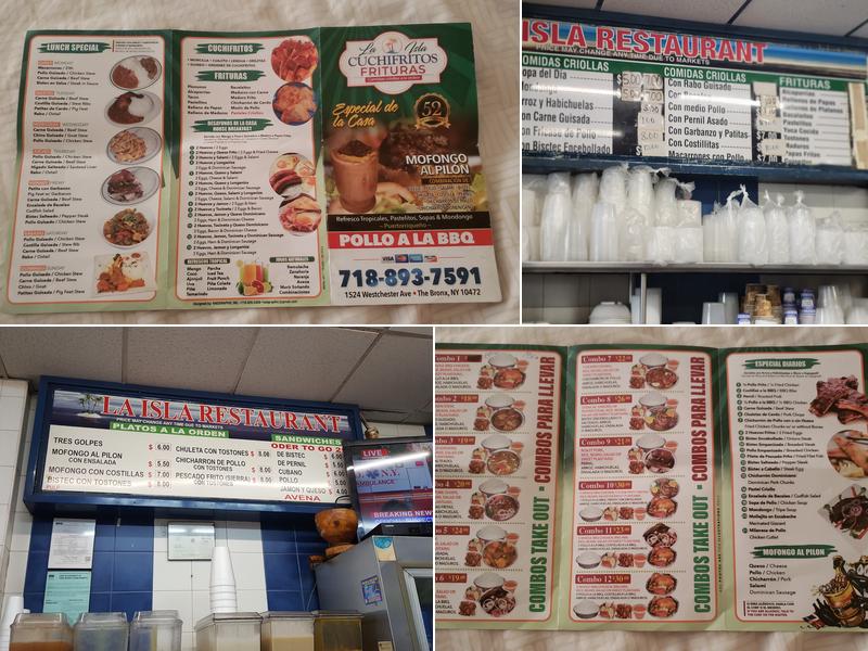 La Isla Cuchifrito Menu