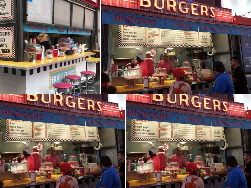 Burger Box, Urbanspace - Times Square Menu