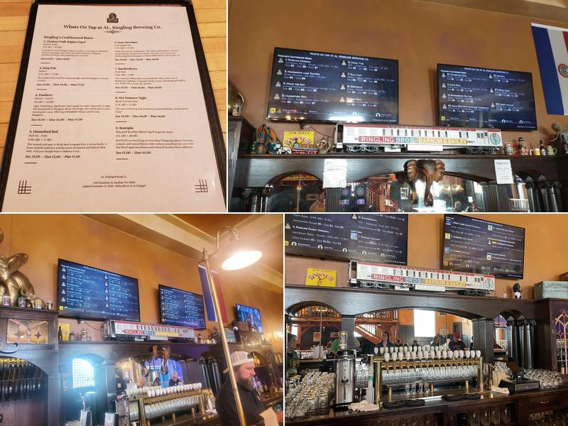 Al. Ringling Brewing Co. Menu