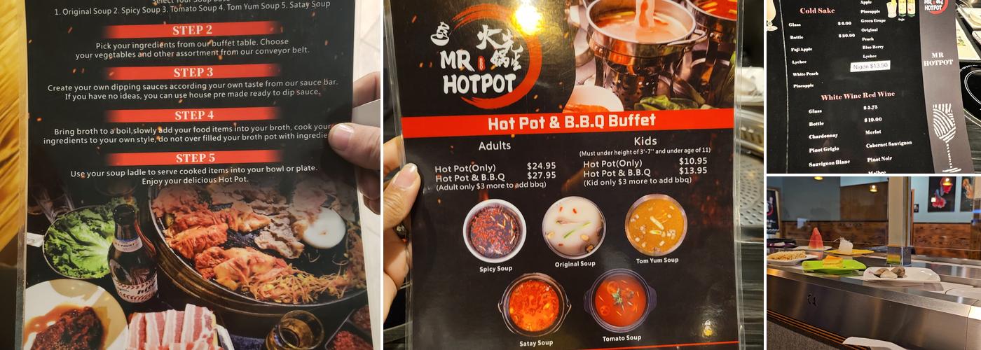 Mr. Hot Pot Menu