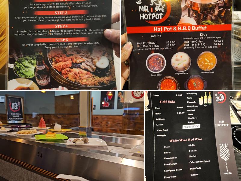 Mr. Hot Pot Menu