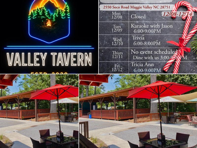 Valley Tavern 2550 Soco Rd, Maggie Valley