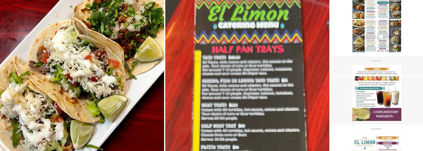 El Limon Havertown Menu
