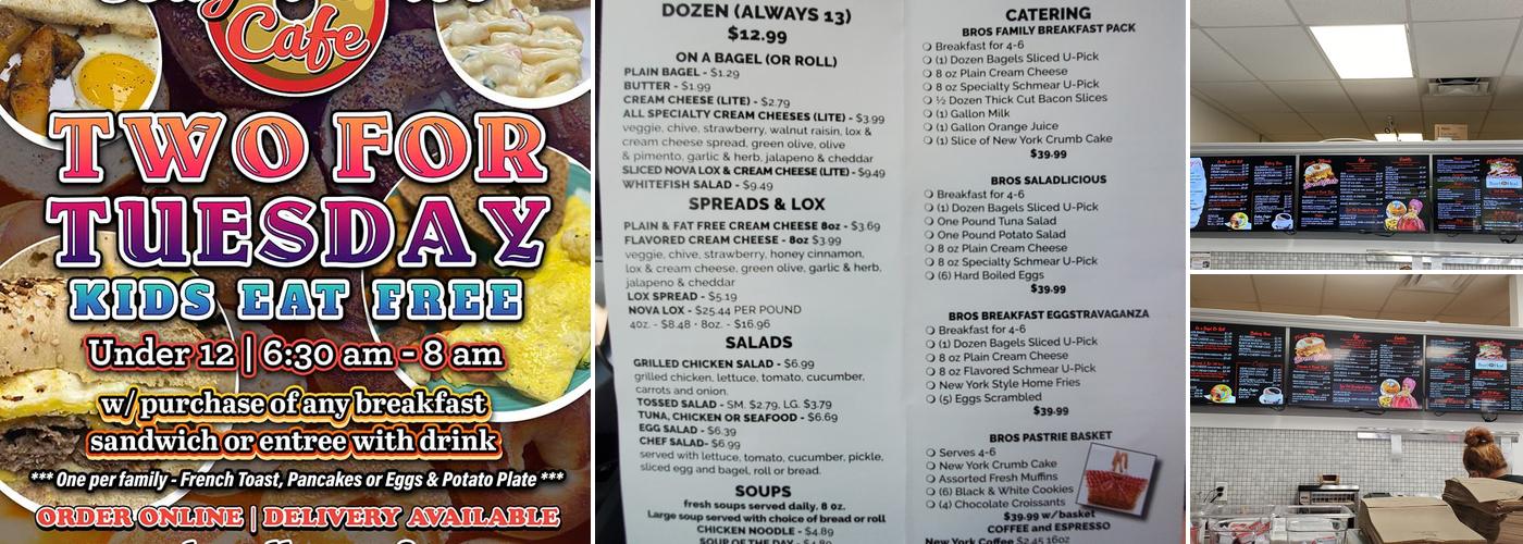 Bagel Bros Cafe Menu