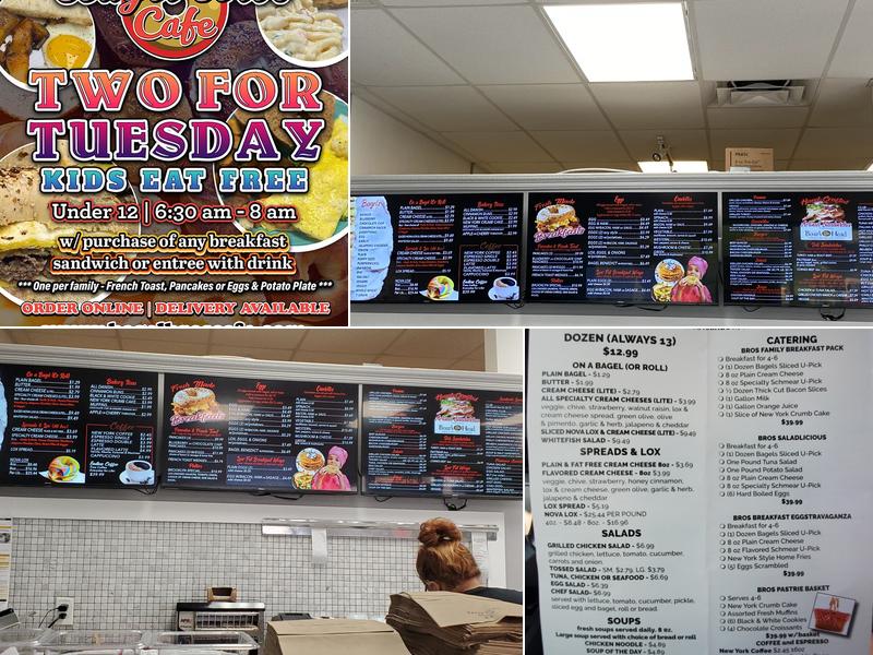 Bagel Bros Cafe Menu