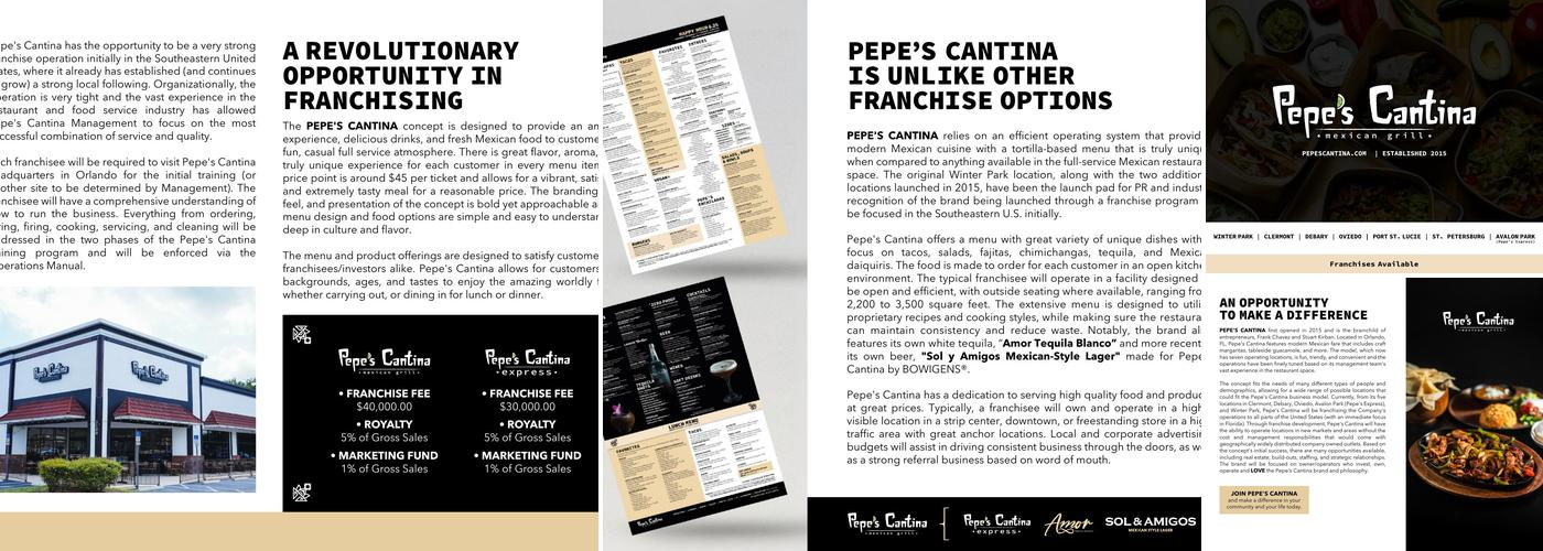 Pepe's Cantina Clermont Menu