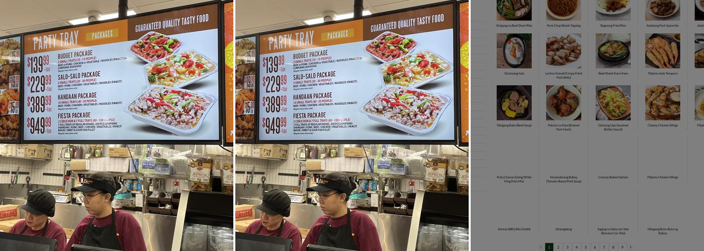 PhilHouse Menu