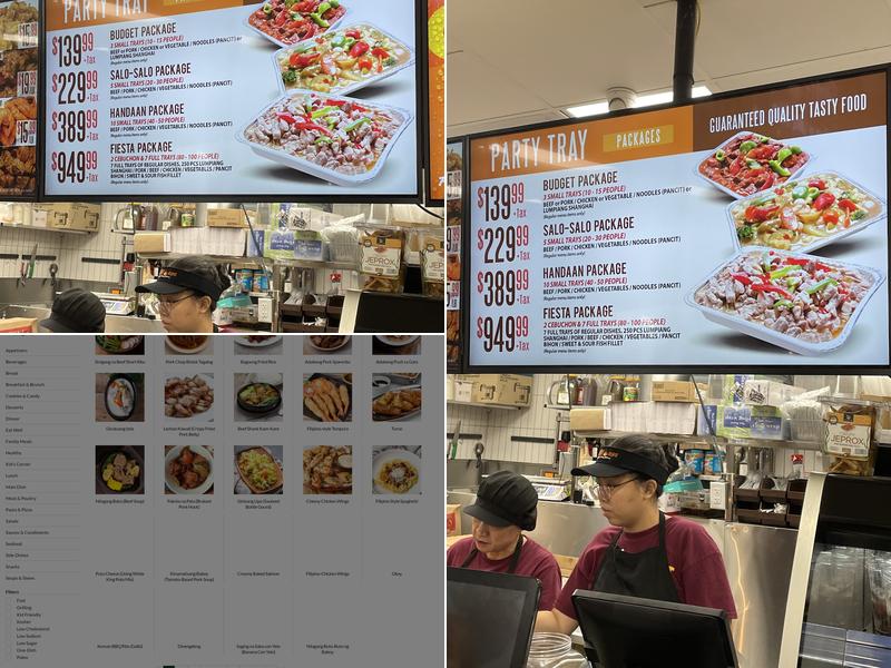 PhilHouse Menu