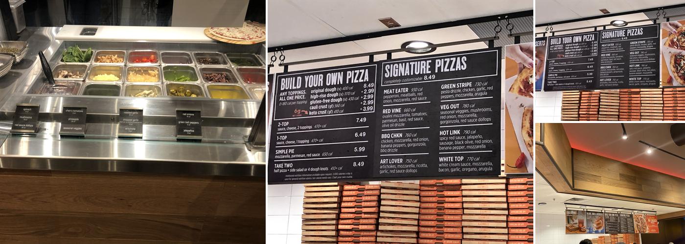Blaze Pizza Menu