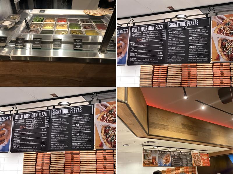 Blaze Pizza Menu