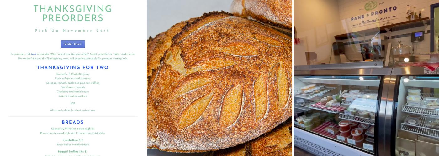 Pane è Pronto Menu
