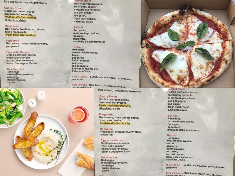 BRIKS AND EMBERS Menu