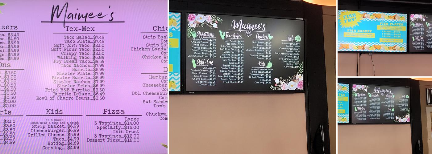 Maimee’s Deli, Bakery and Grill Menu