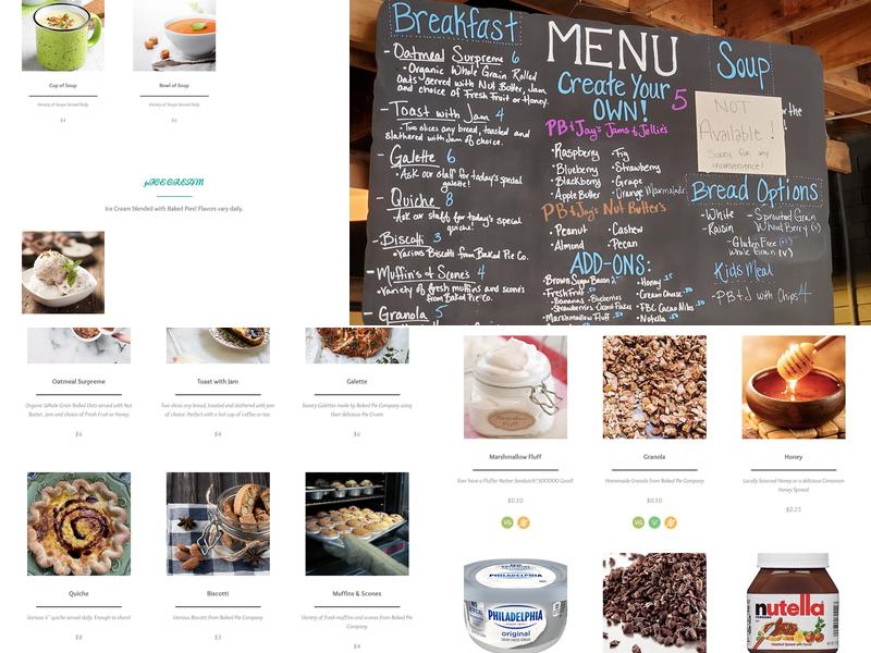 P B & Jay's Café Menu