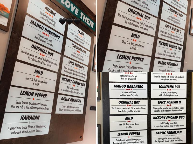 Wingstop Menu