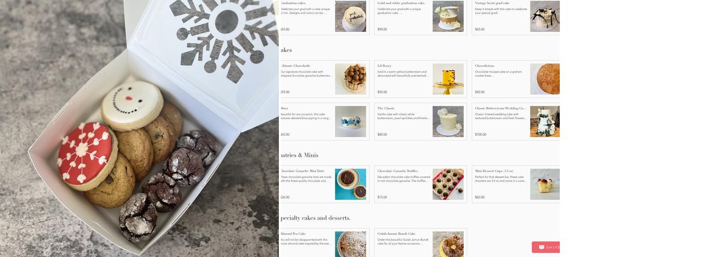 Cake As Canvas Menu