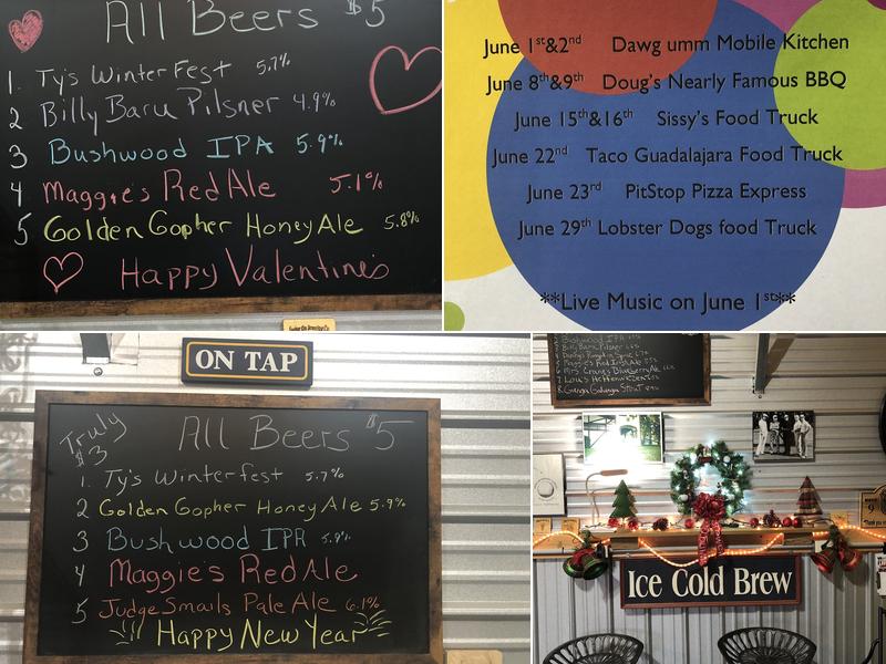 Swing On Brewing Company Menu