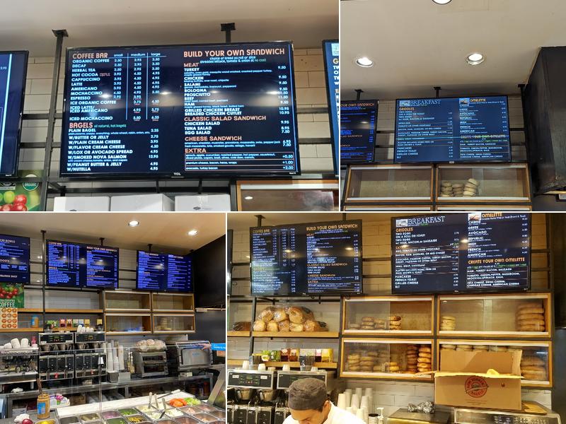 Toast Cafe Brasserie NYC/ buffet Menu