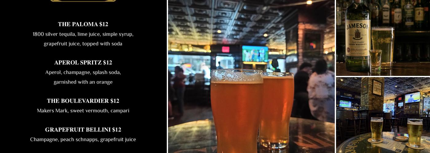 Peter Dillon's 36th Menu