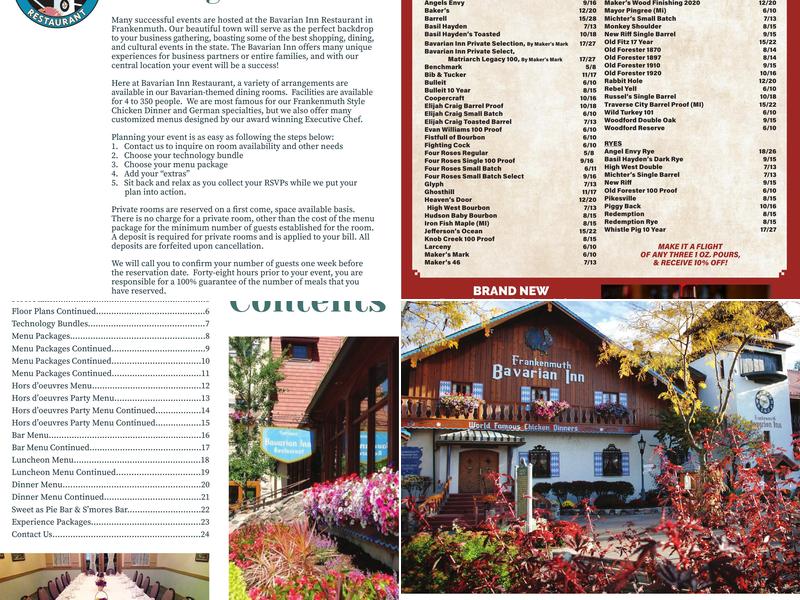 Schnitzelbank Biergarten Menu