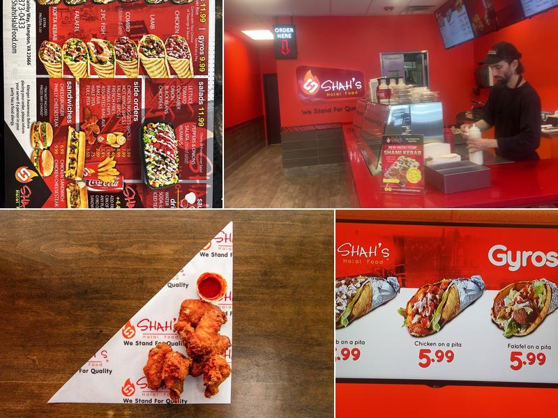 Shah’s Halal food Menu