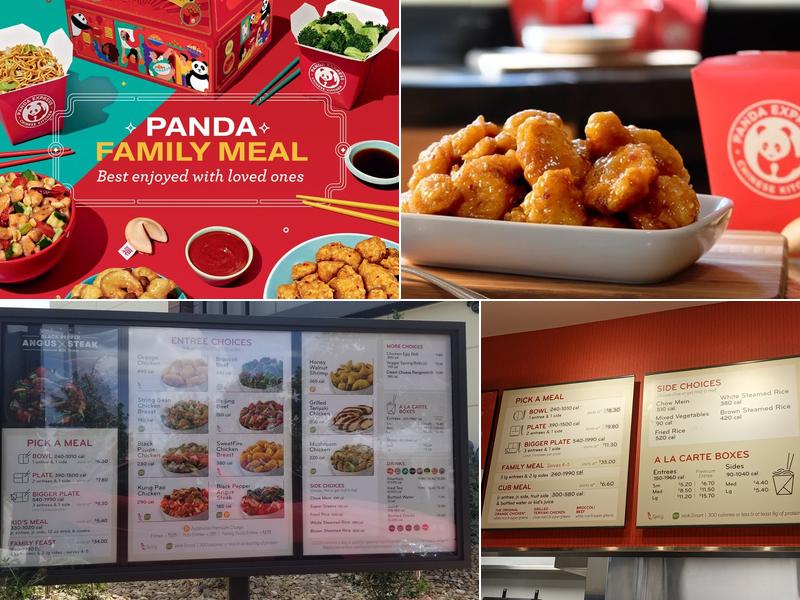 Panda Express Menu