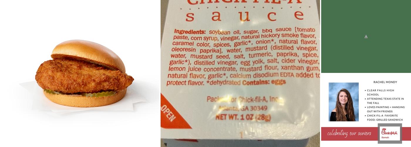 Chick-fil-A Menu