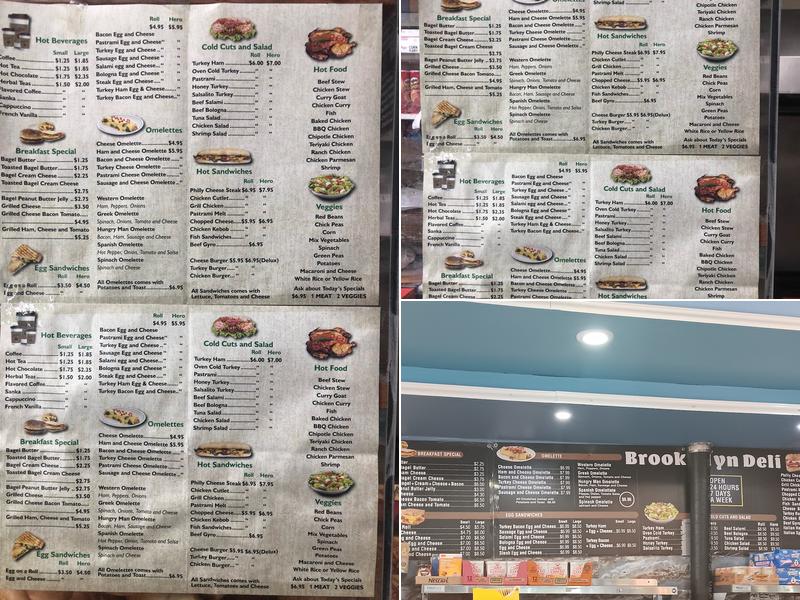 Brooklyn Deli Menu
