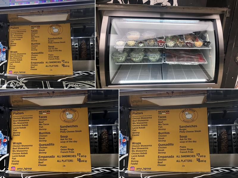 Halal Food Cart Menu