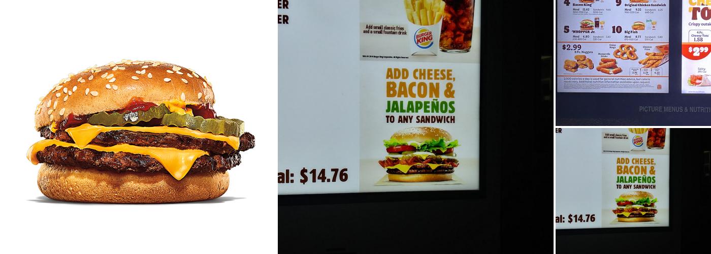 Burger King Menu