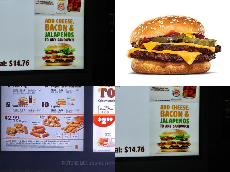 Burger King Menu