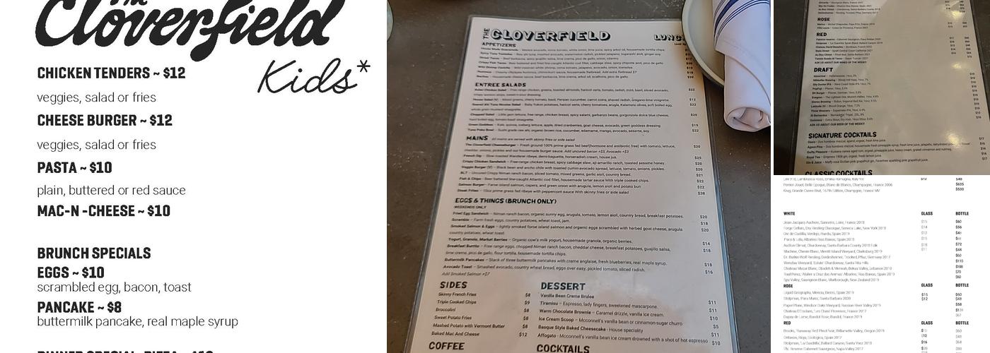 The Cloverfield Menu