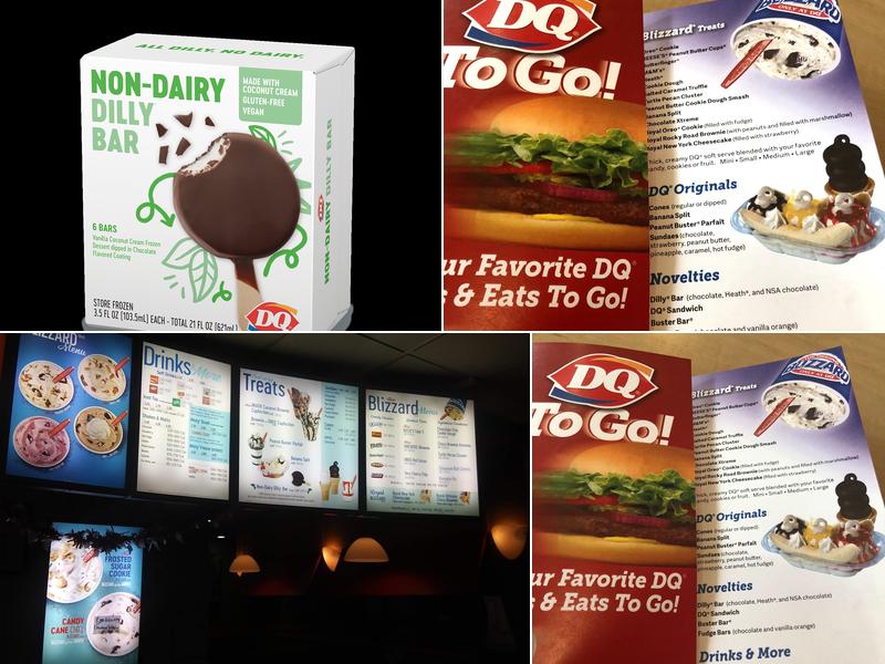 Dairy Queen Menu