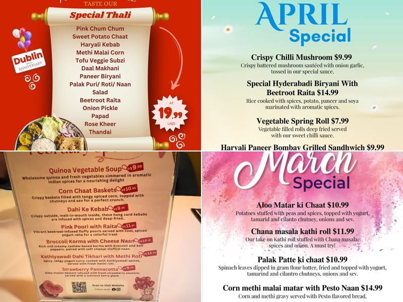 Star Chaat Cuisine Menu