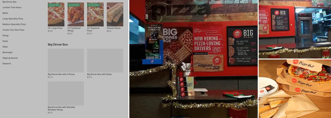 Pizza Hut Menu