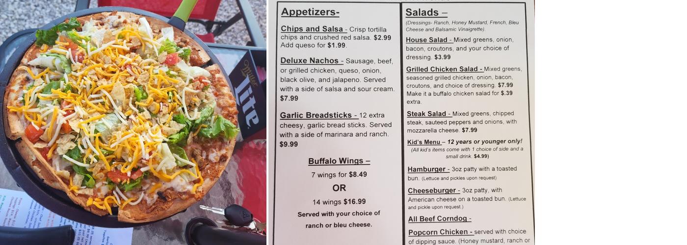The Dog House Menu