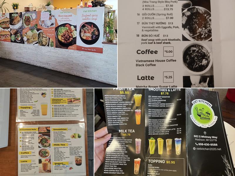 Viet Kitchen - pho & bánh mi Menu