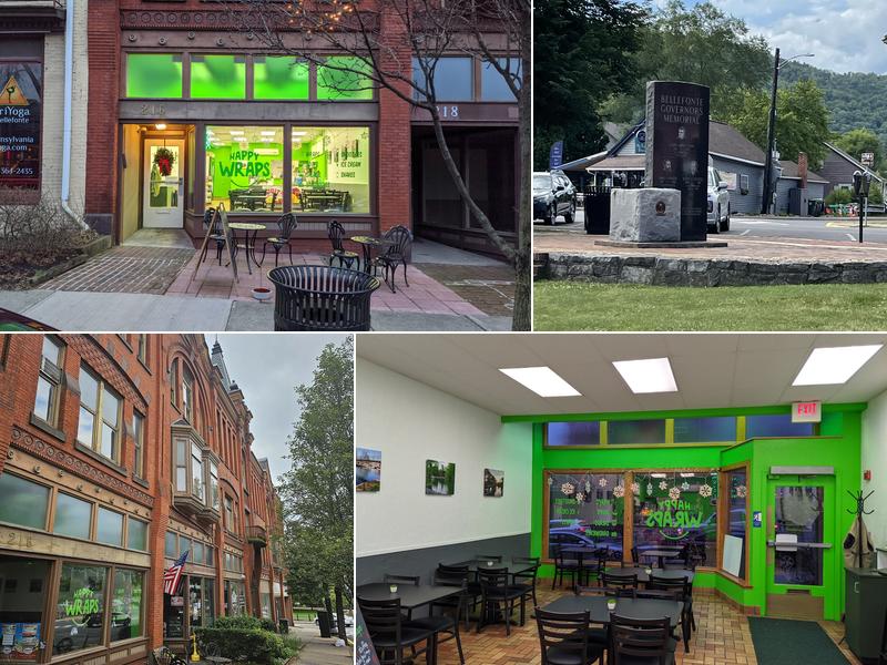 Happy Wraps 216 W High St, Bellefonte