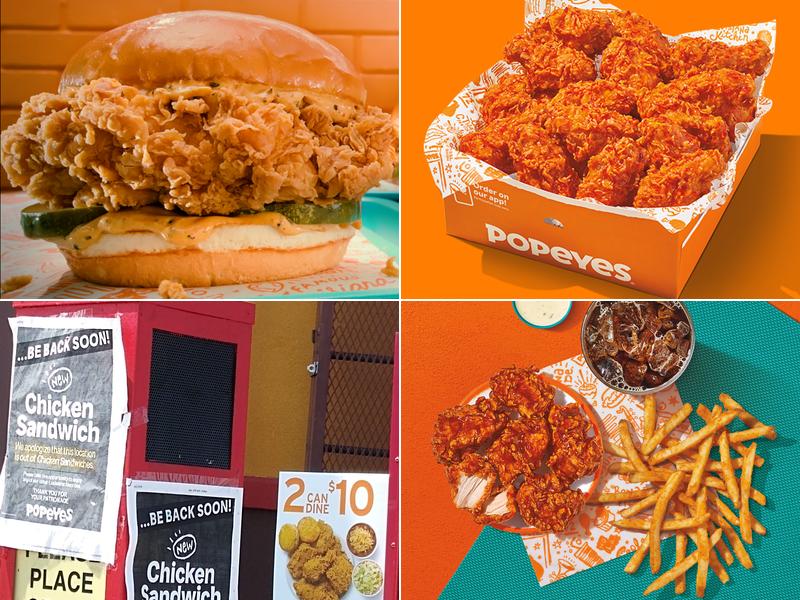 Popeyes Louisiana Kitchen Menu