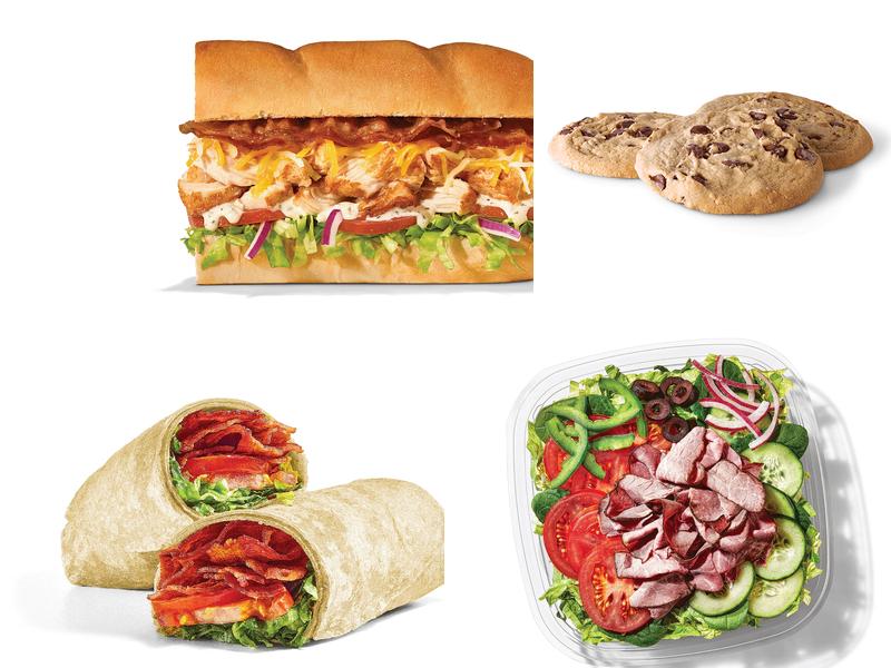 Subway Menu