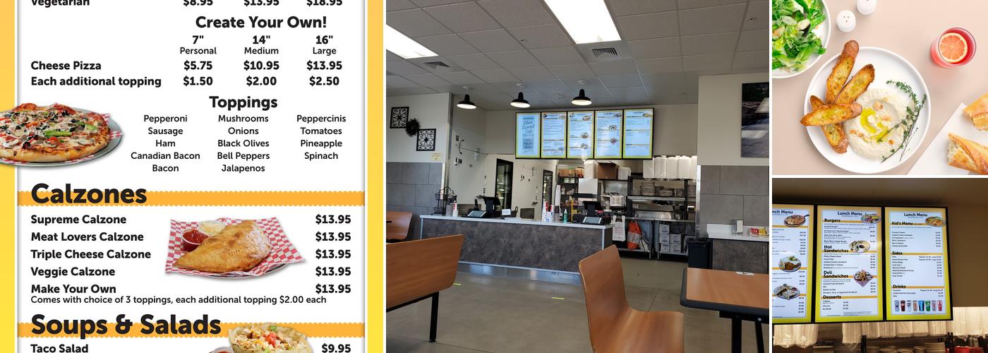 Silver Summit Cafe Menu