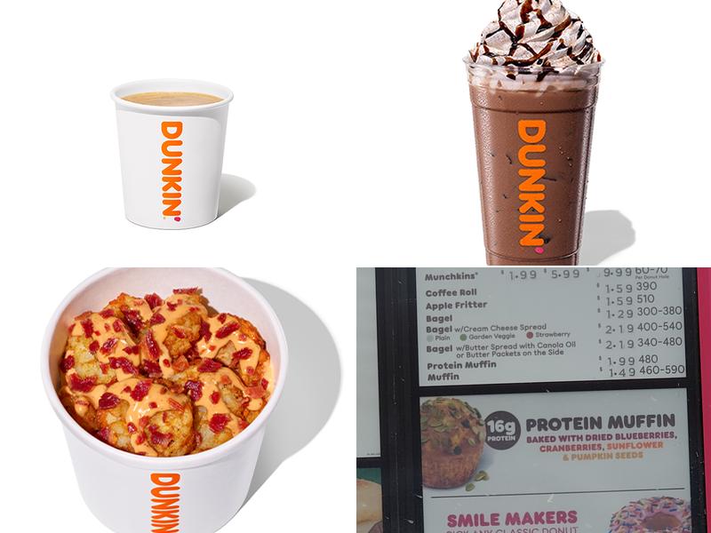 Dunkin' Menu