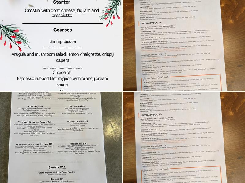 Relish Kitchen+Drink Menu