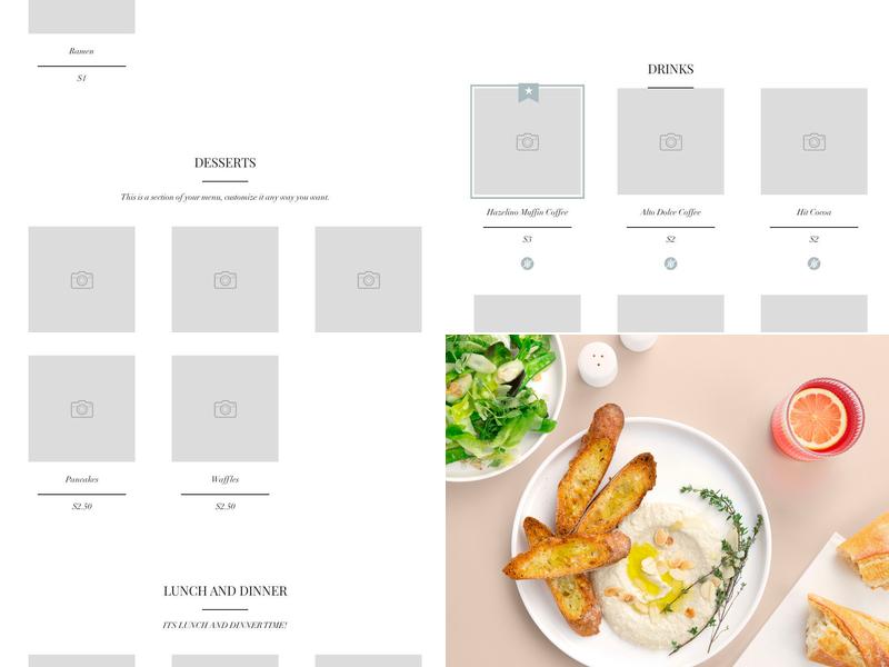 Sandridge Side Restaurant Menu