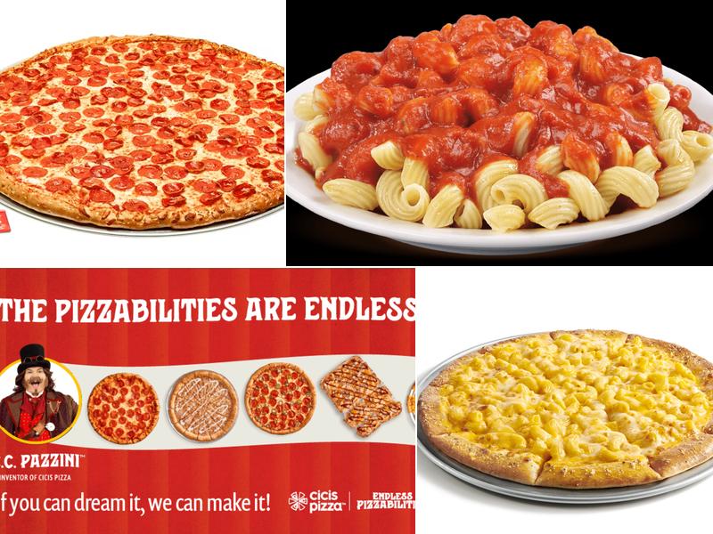 Cicis Pizza Menu