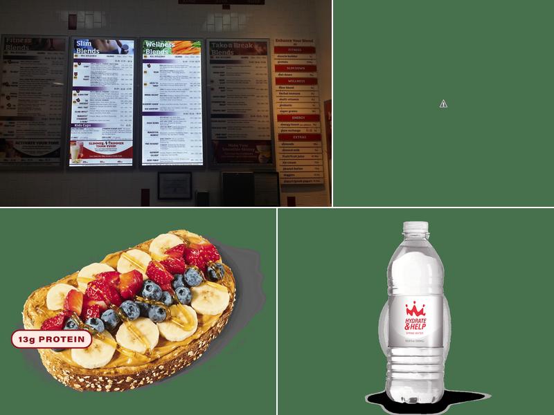 Smoothie King Menu