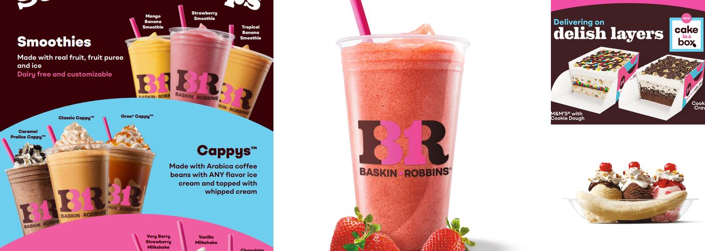Baskin-Robbins Menu