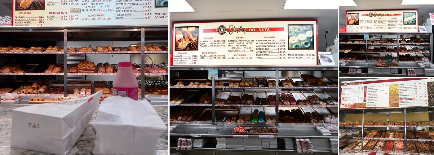 Shipley Do-Nuts Menu