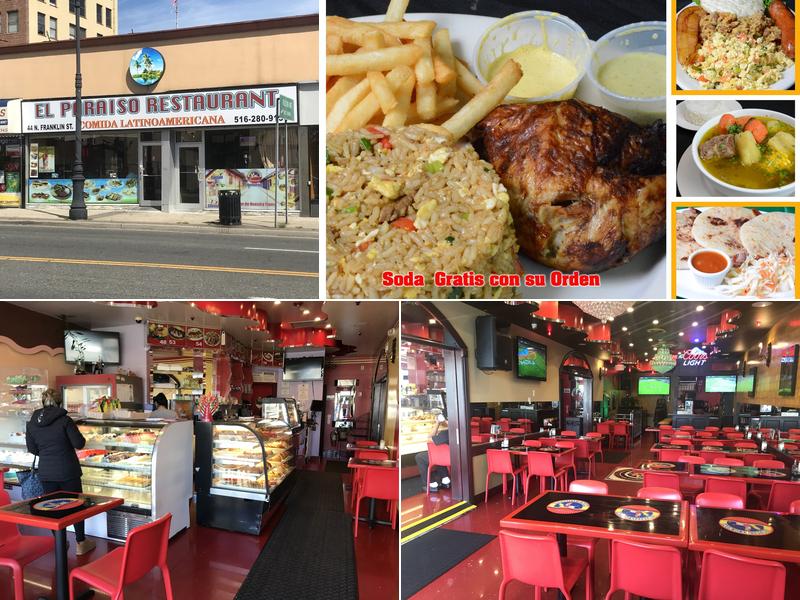 El Paraiso Restaurant 44 N Franklin St, Hempstead
