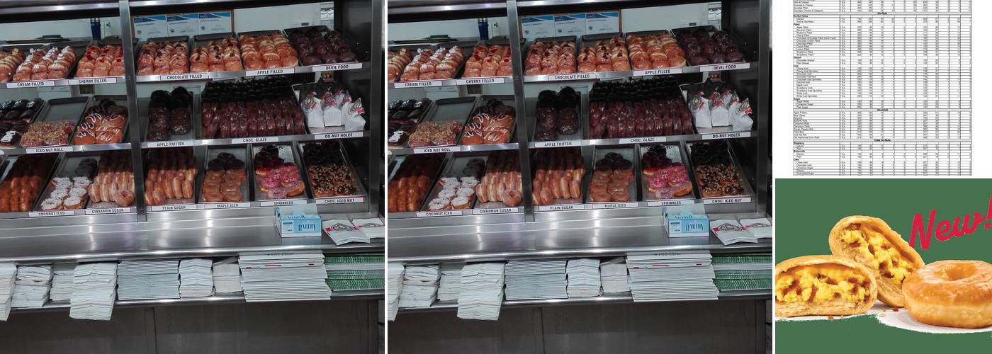 Shipley Do-Nuts Menu